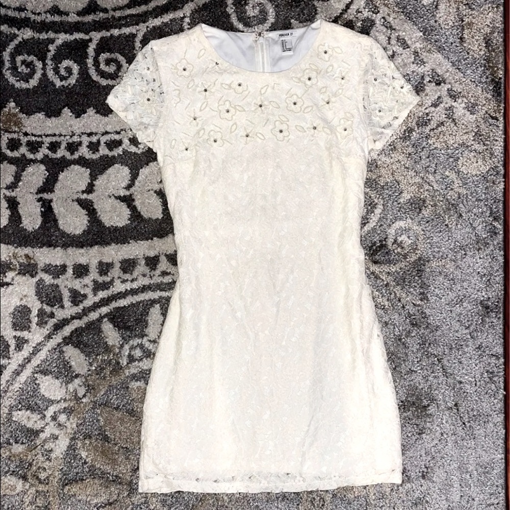 3/$15 off white dress